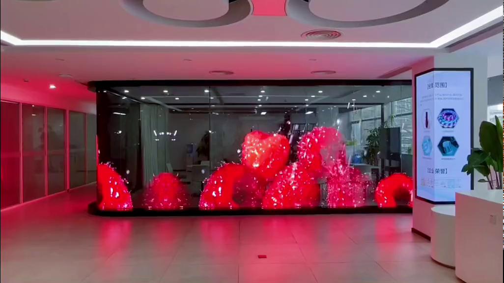 国鑫光电_LED柔性薄膜屏_LED柔性贴膜屏_LED晶膜屏