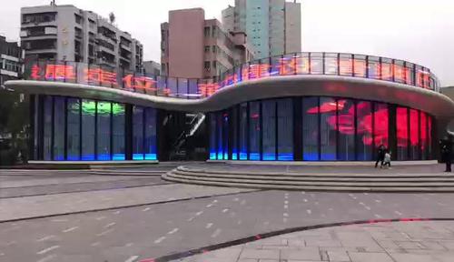 LED光电玻璃P8